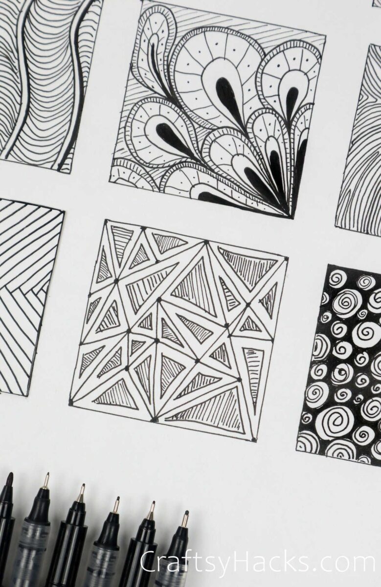 29 Easy Doodle Pattern Ideas - Craftsy Hacks