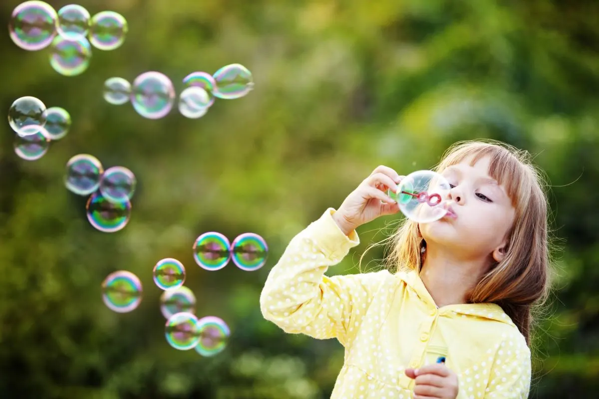 Catching Bubbles Motor Activity