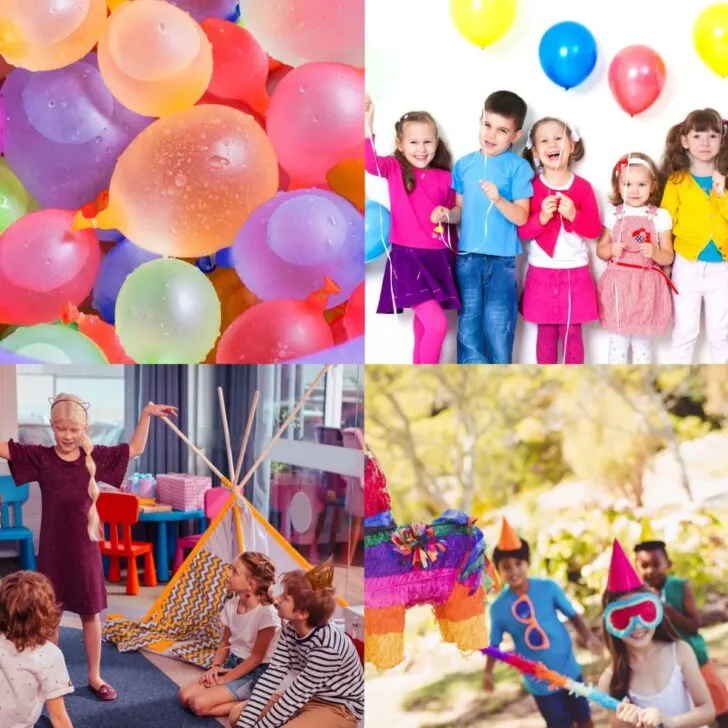 Kids birthday party activities