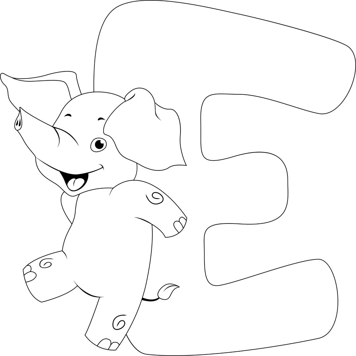 alphabet coloring activity