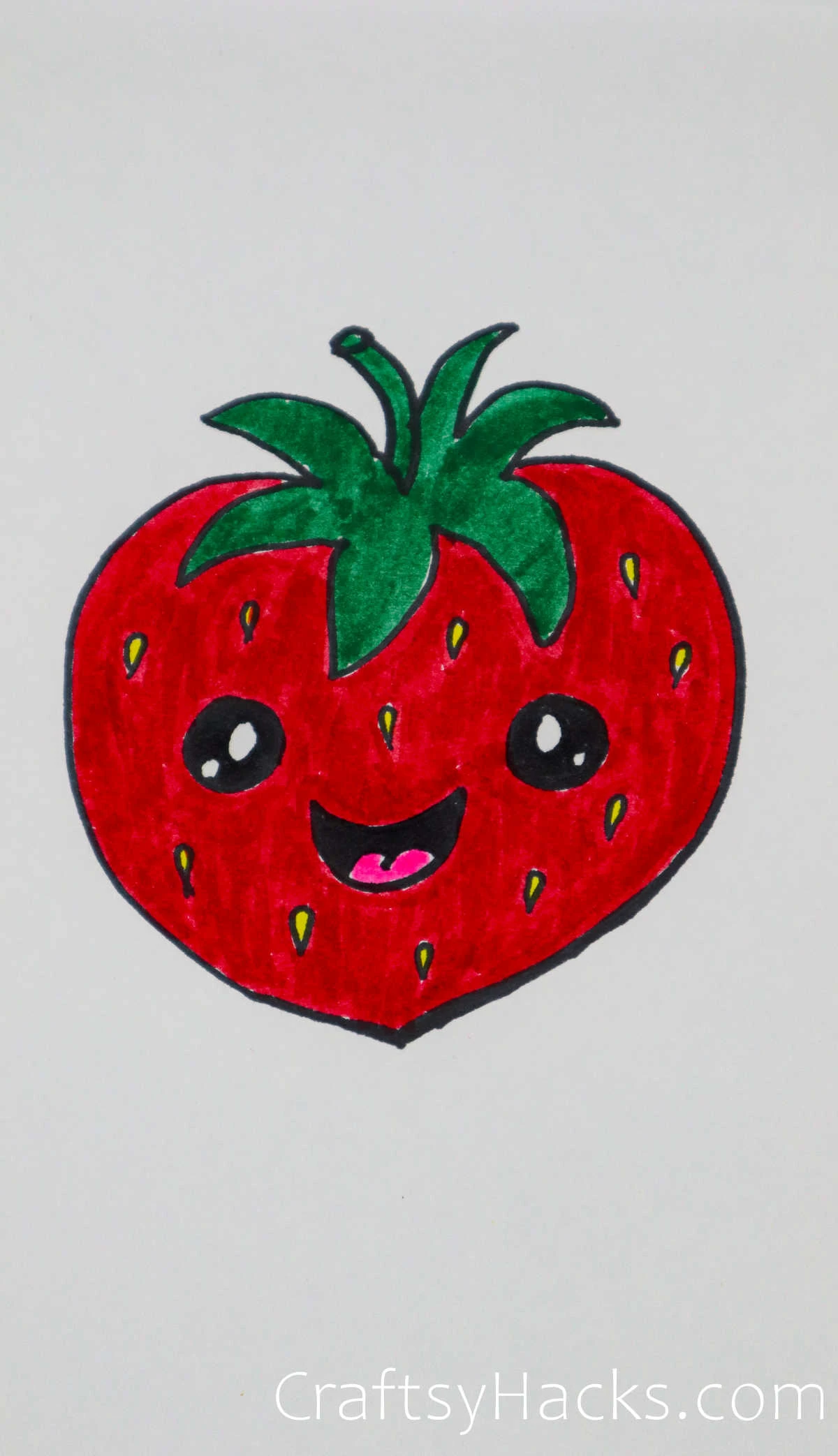 strawberry doodle