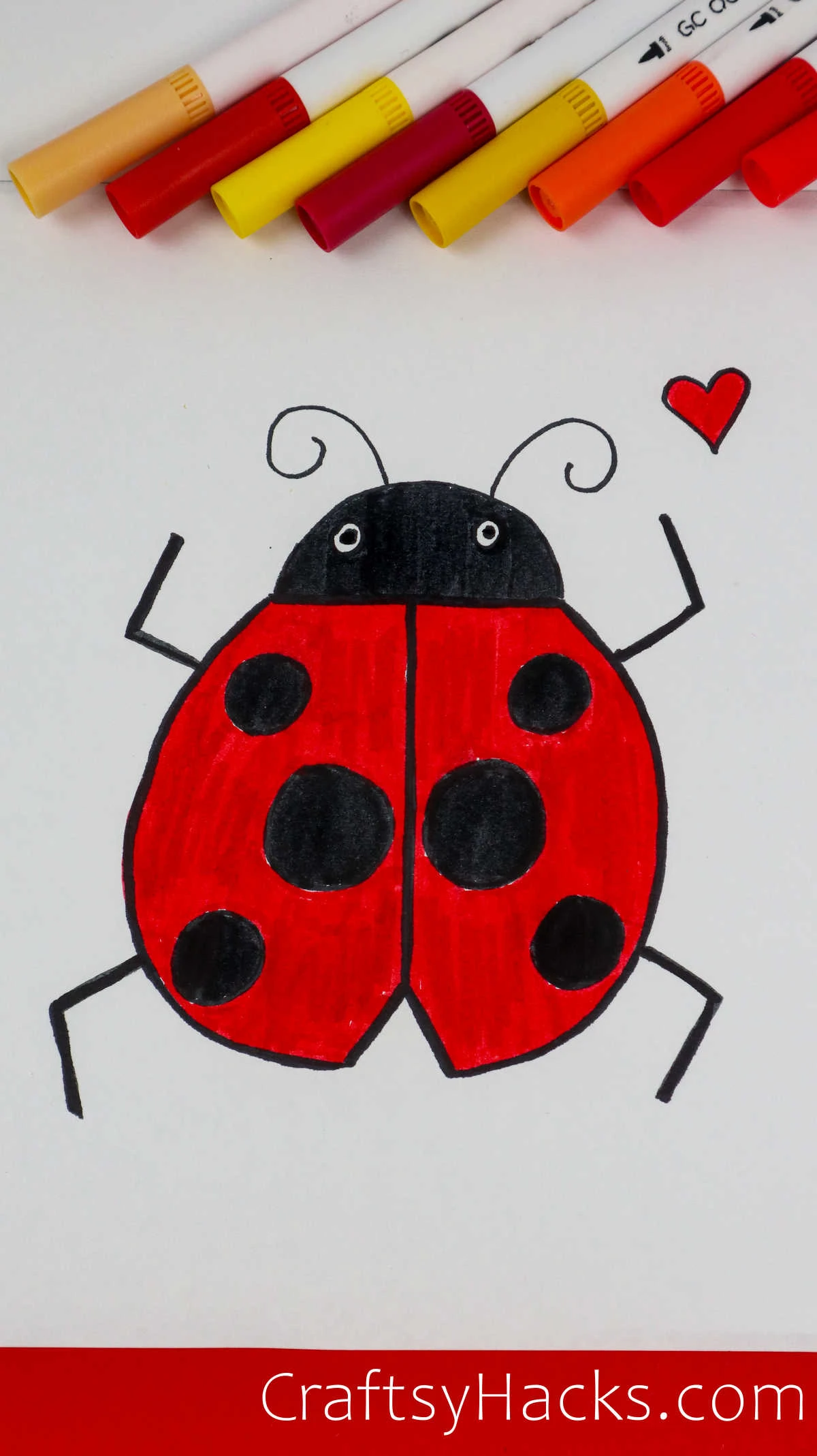 ladybug doodle