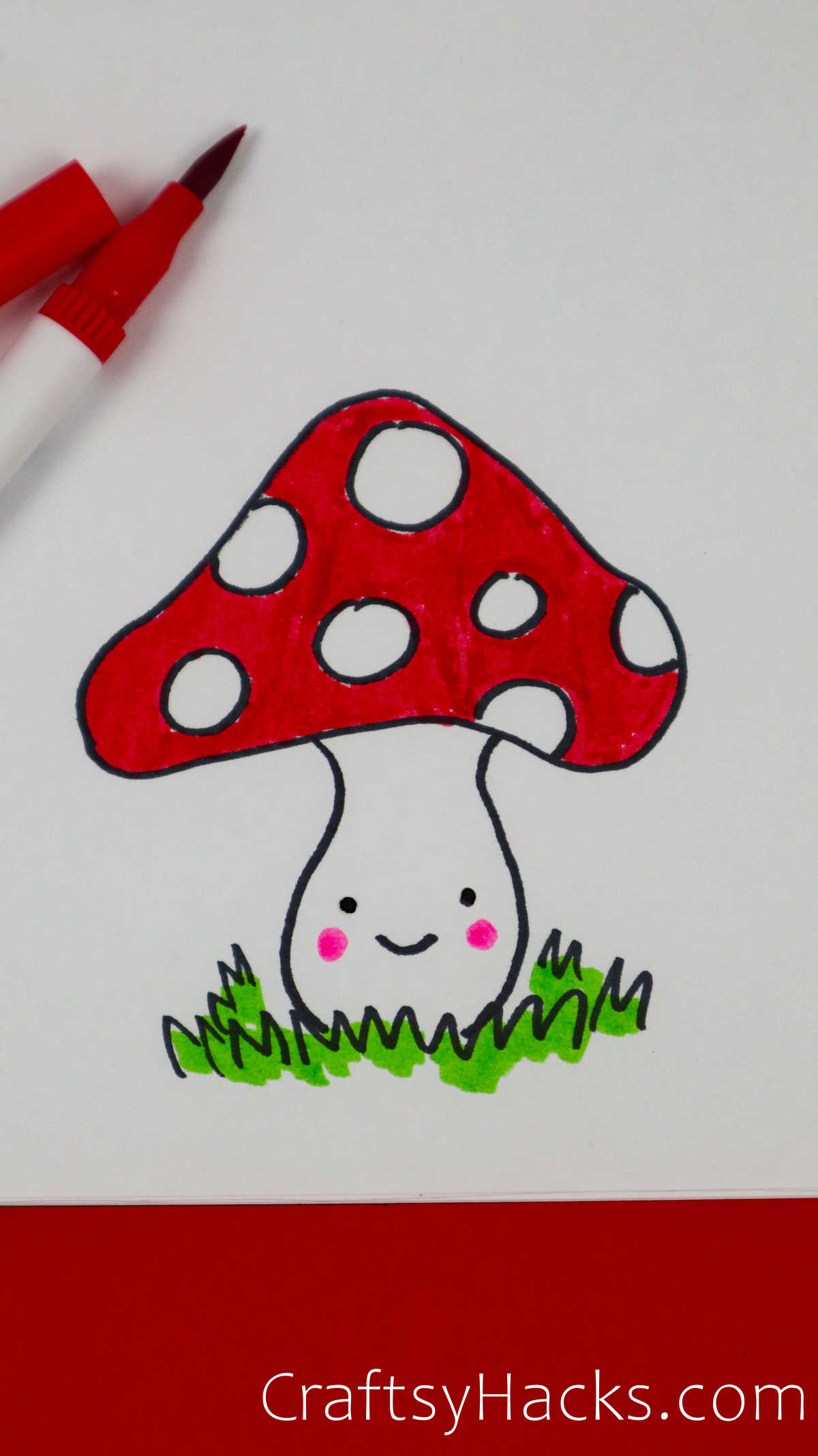mushroom doodle