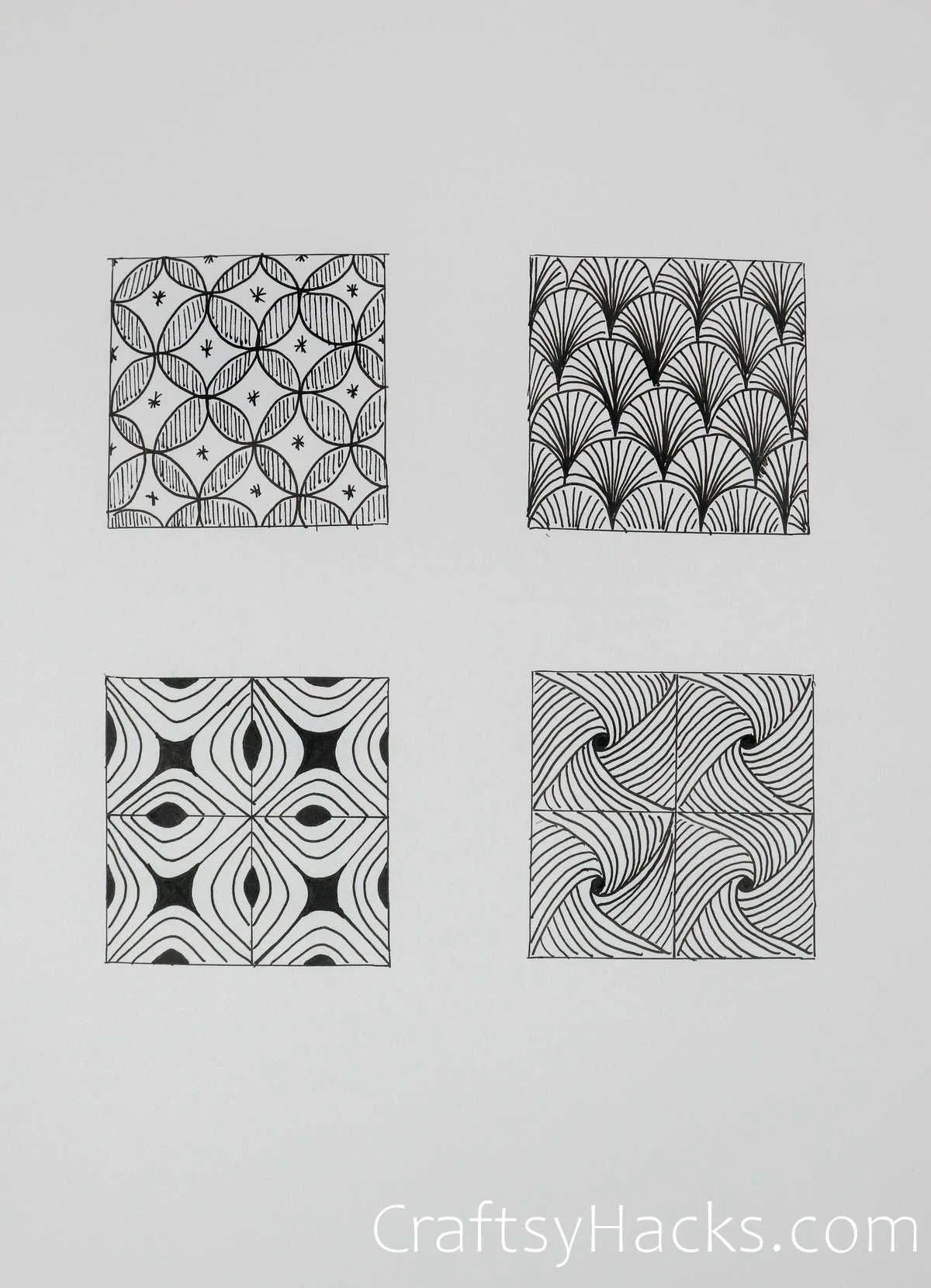 easy doodle patterns