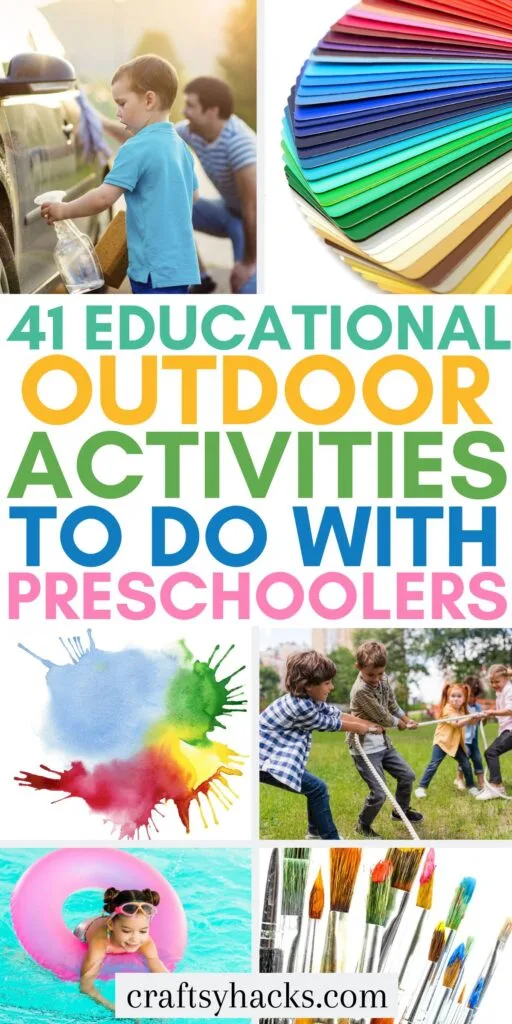 Outdoor Activities for preschoolers