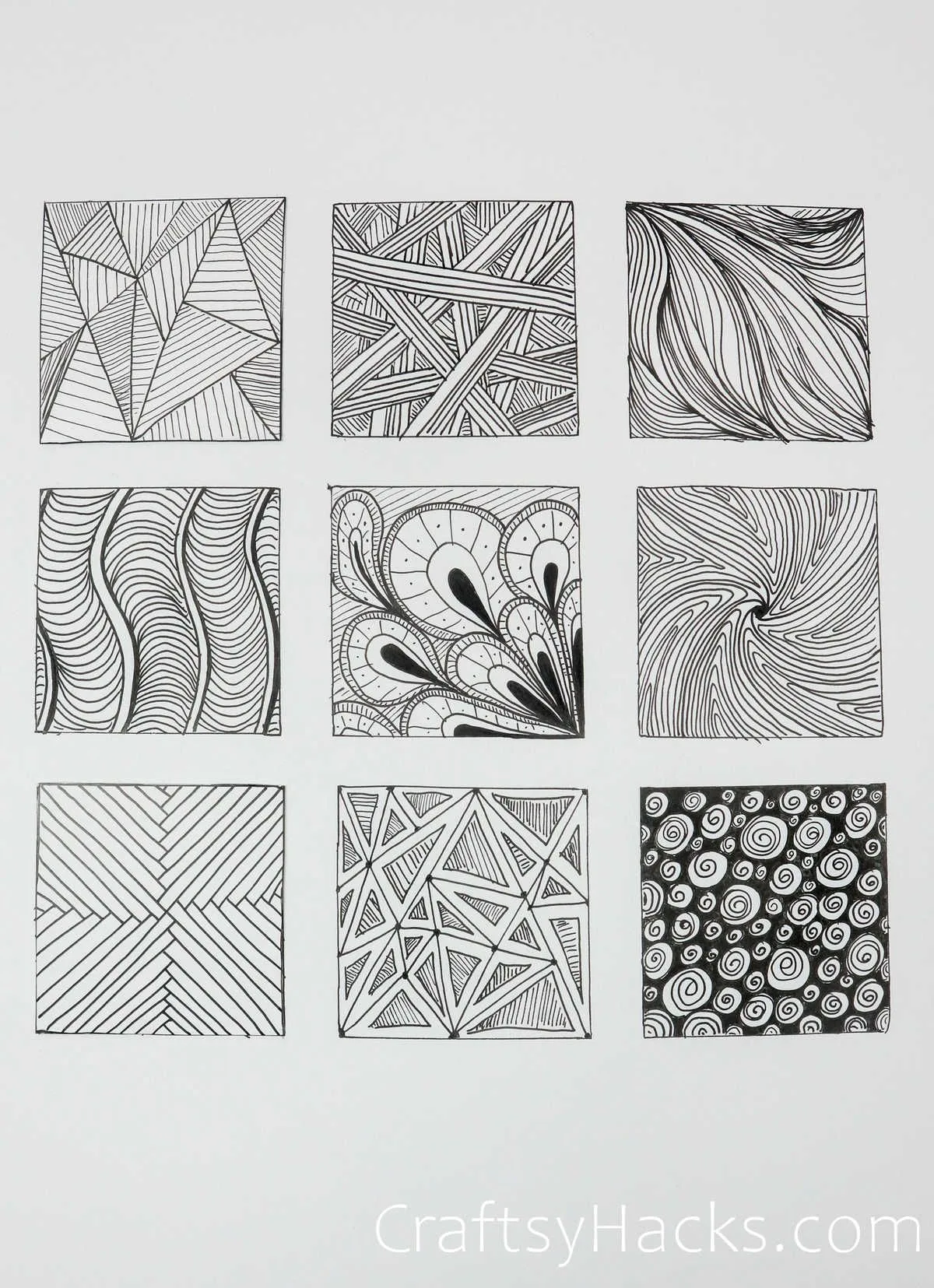 cool doodle patterns