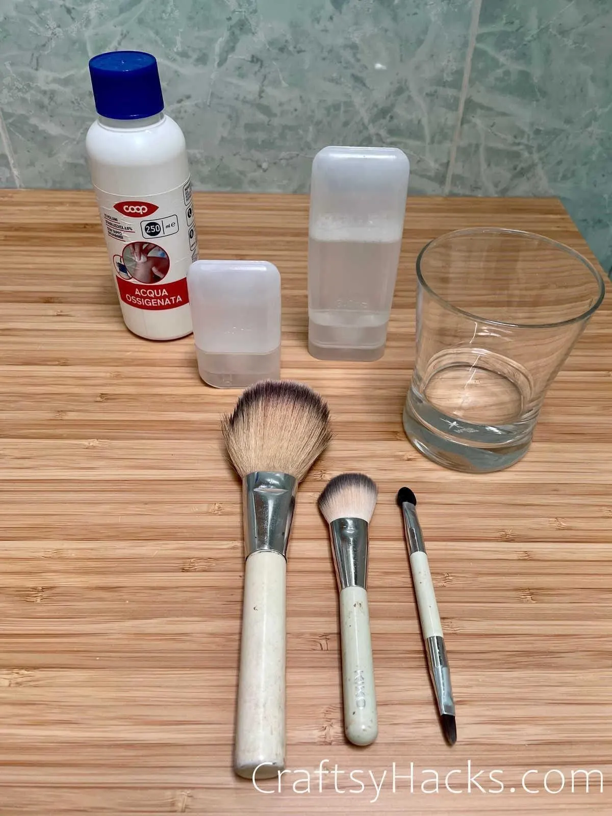sanitize makeup brushes
