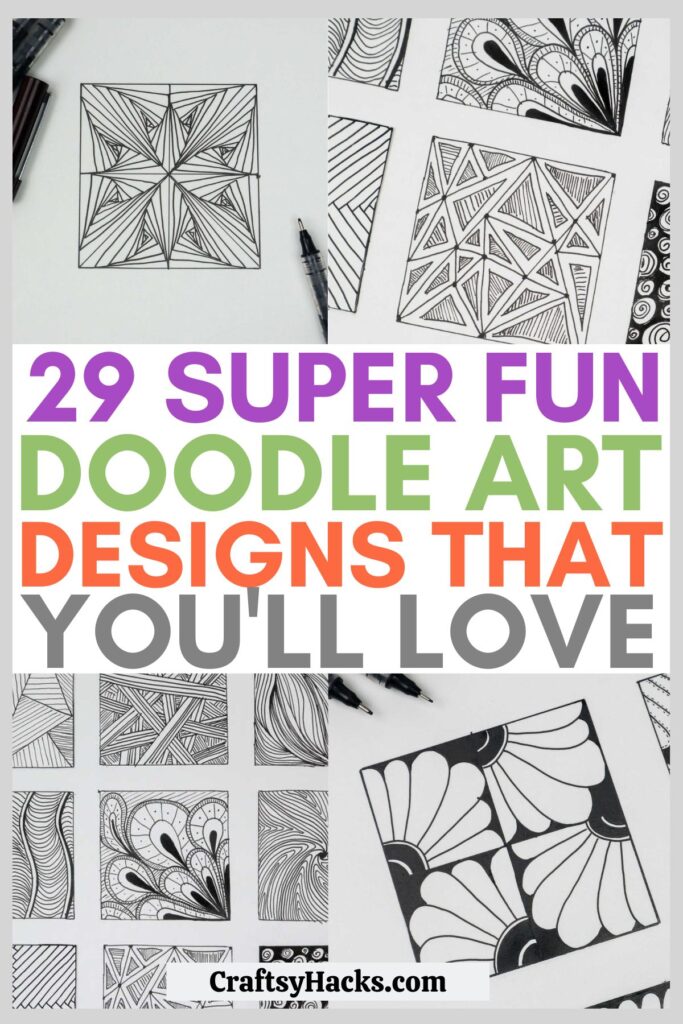 29 Easy Doodle Pattern Ideas Craftsy Hacks