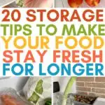 storage tips for food