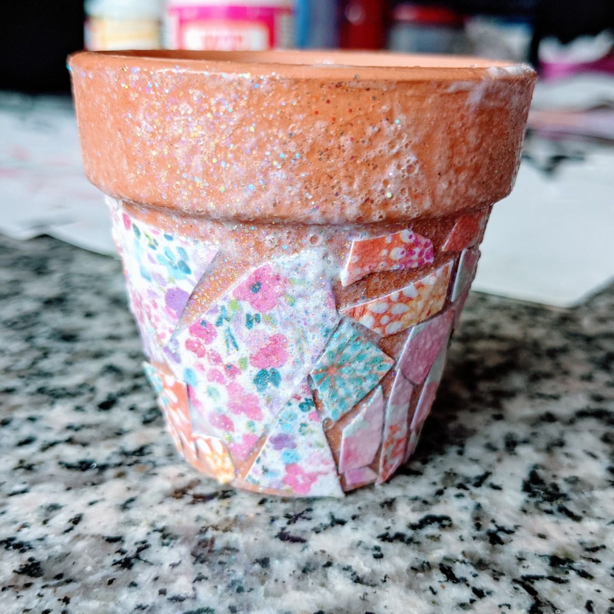 DIY Flower Pot Craft