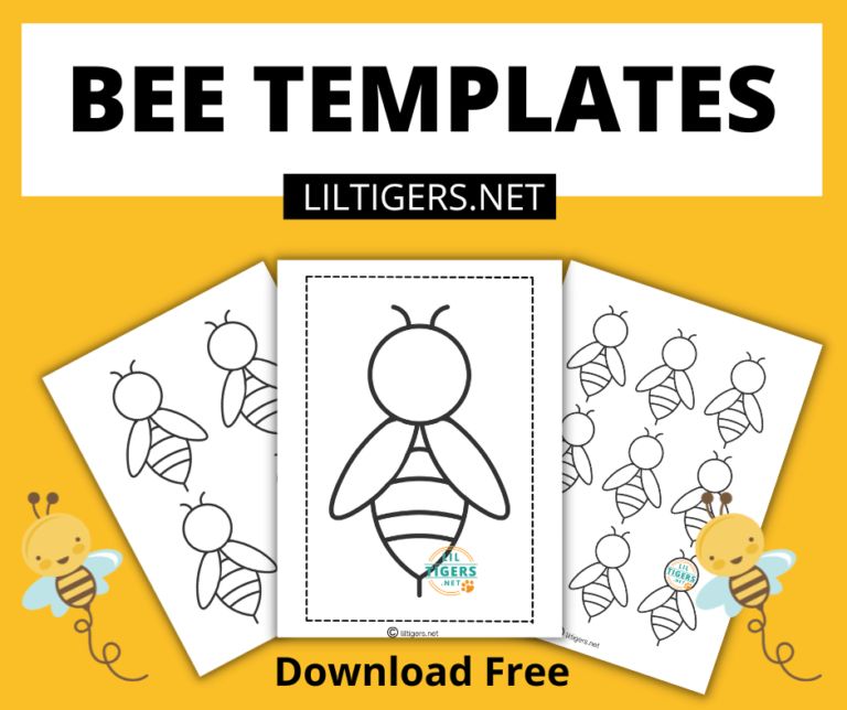 bee printable