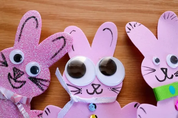 funny bunny craft