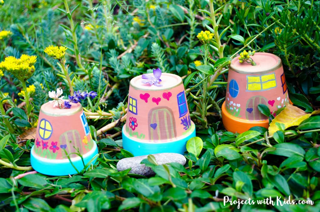 painted fairy houses
