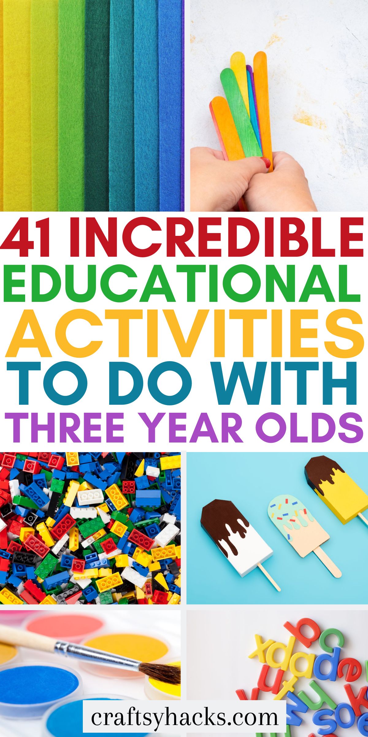 41 Fun Learning Activities For 3 Year Olds Craftsy Hacks