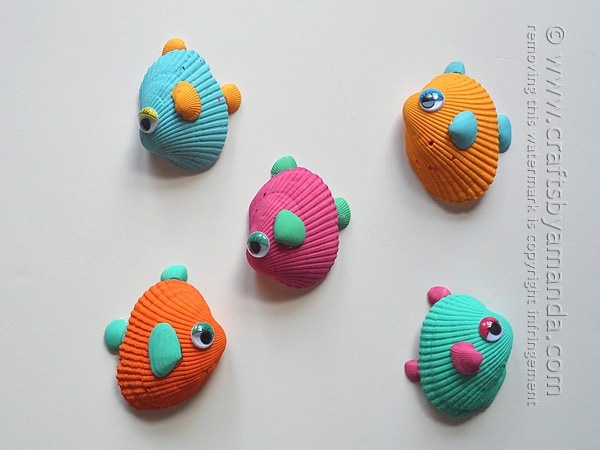 seashell fish craft