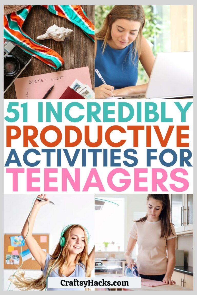 51 Productive Teenage Activities For Bored Teens To Have Fun