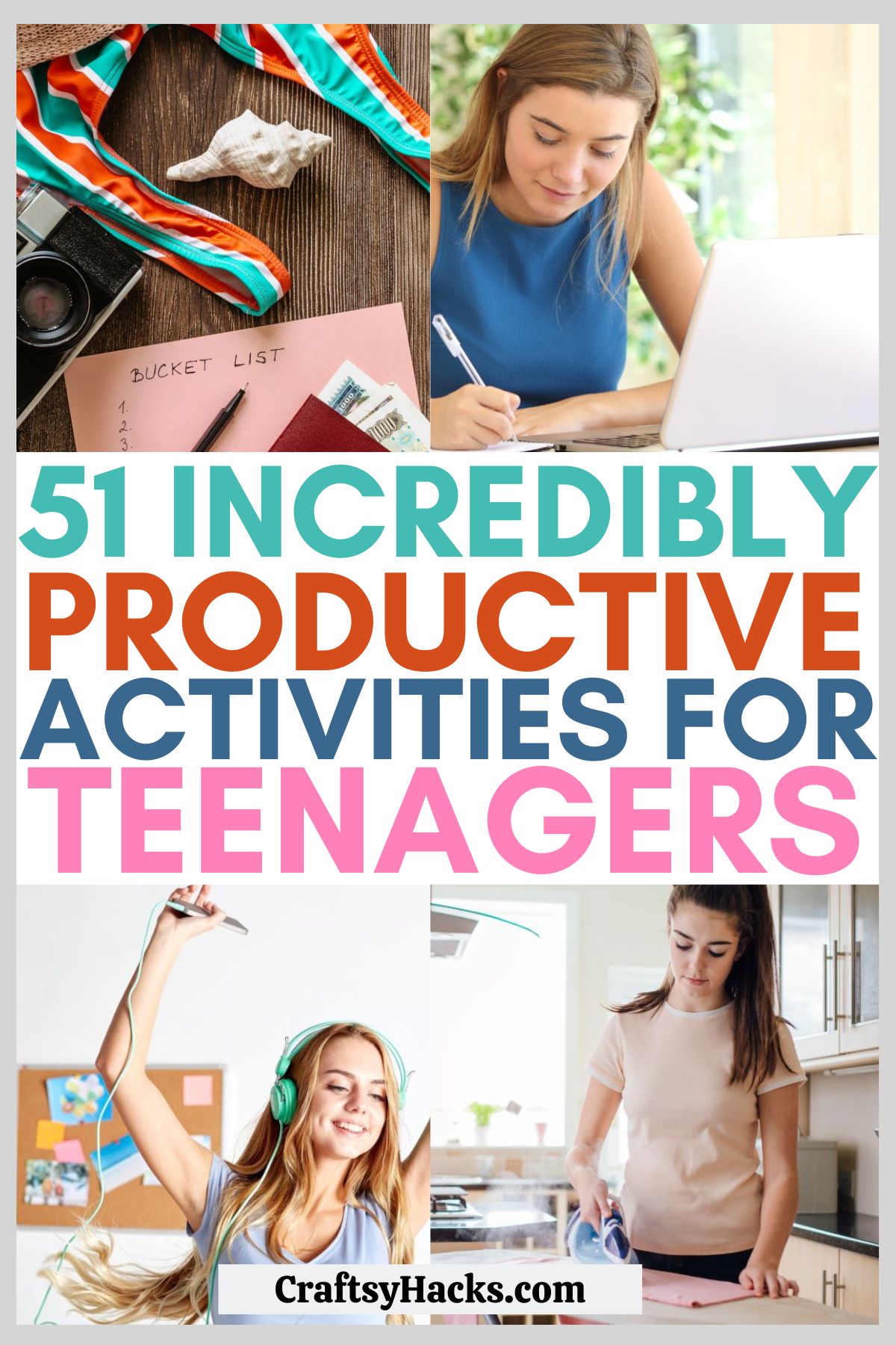 Productive activities for teens