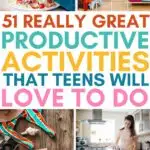 productive activity ideas for teens