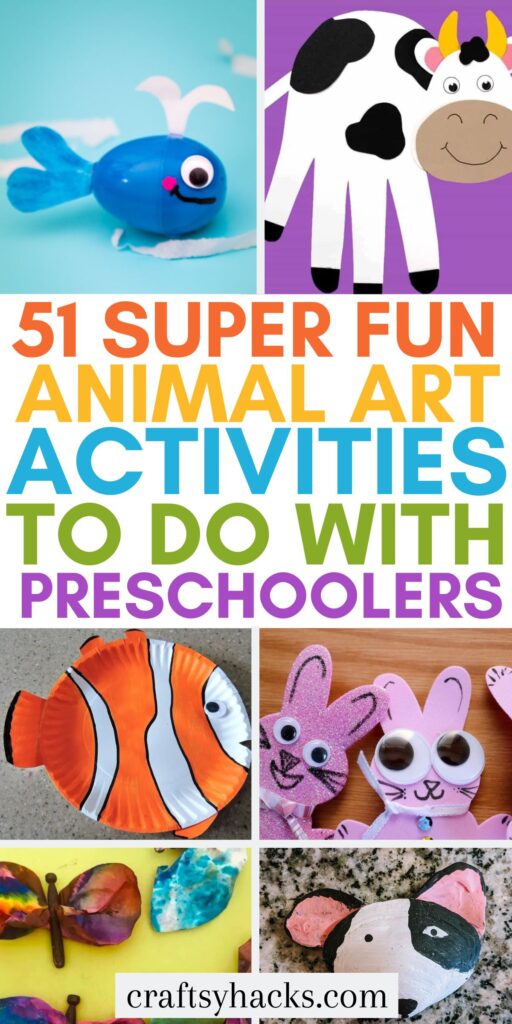 animal art activities for preschoolers