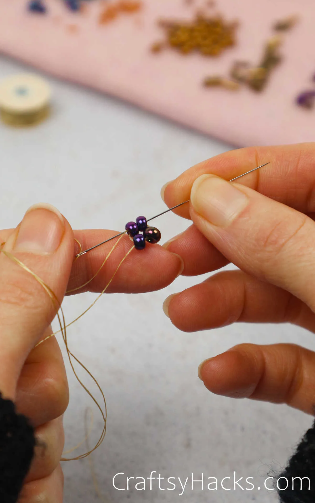 ladder stitch