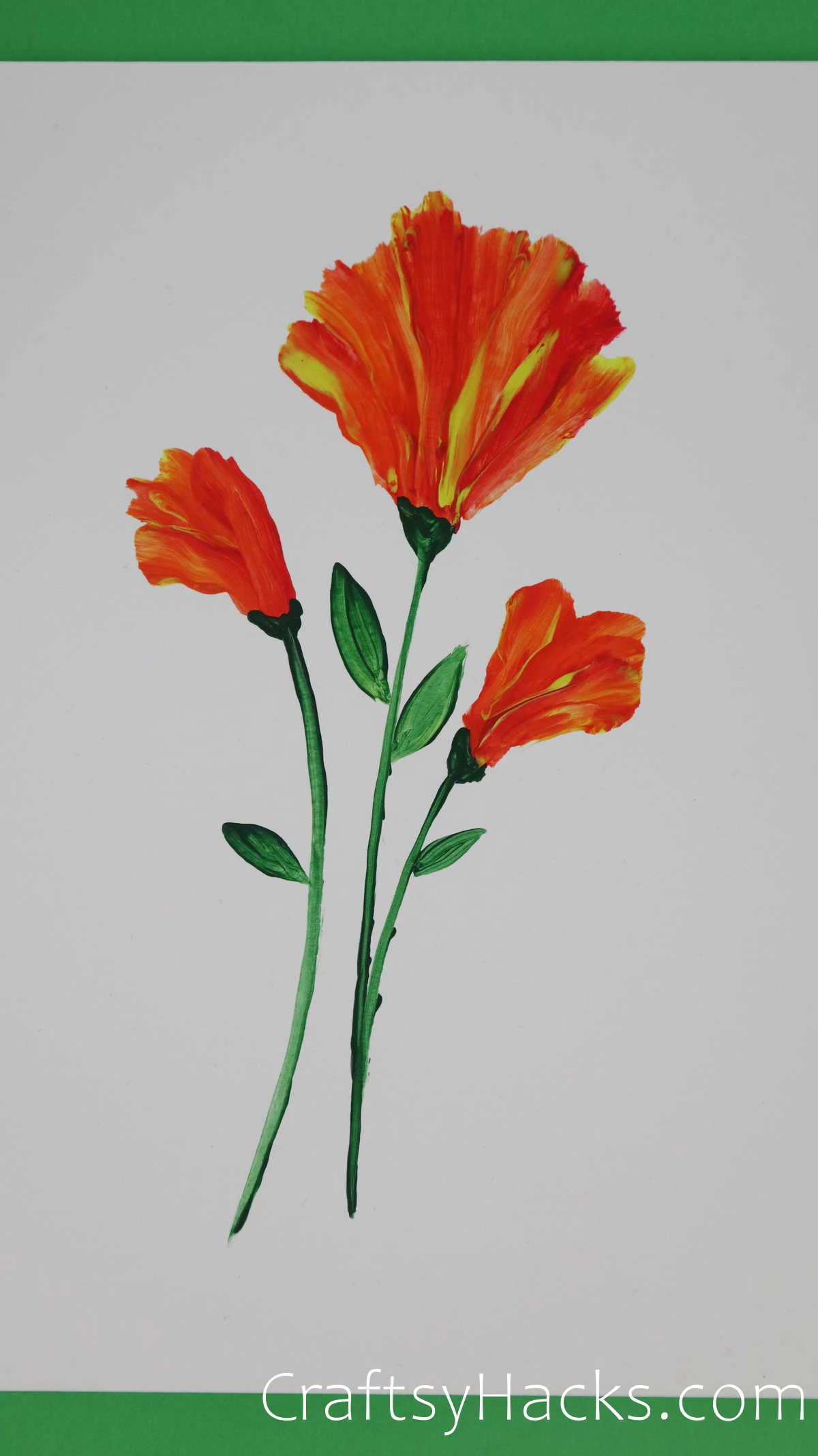 california poppies painting