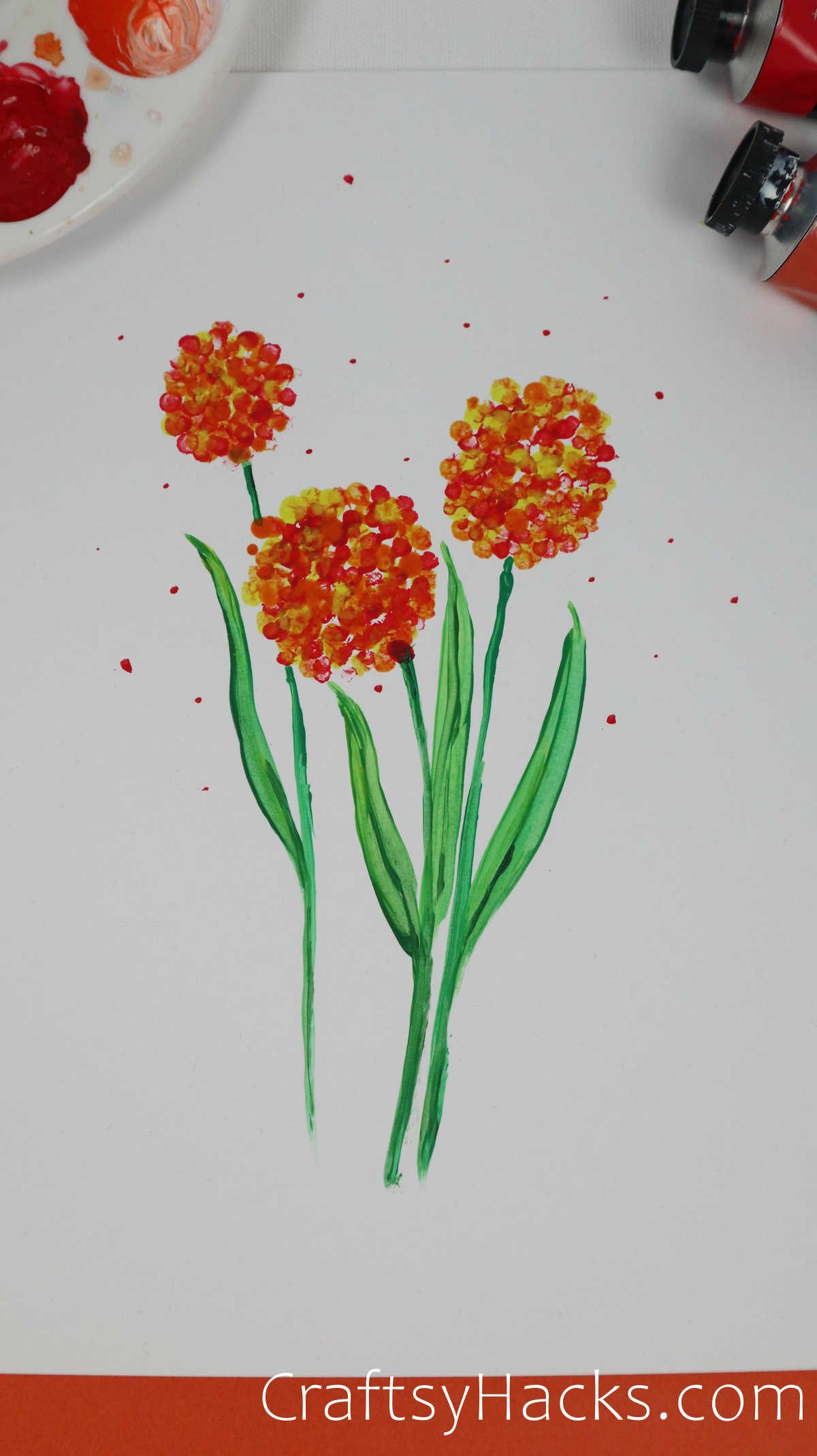 butterfly weed painting