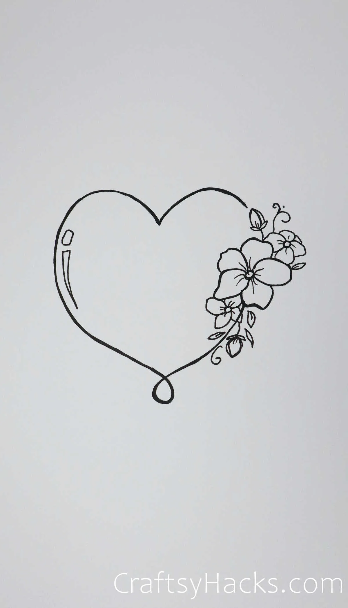 heart drawing