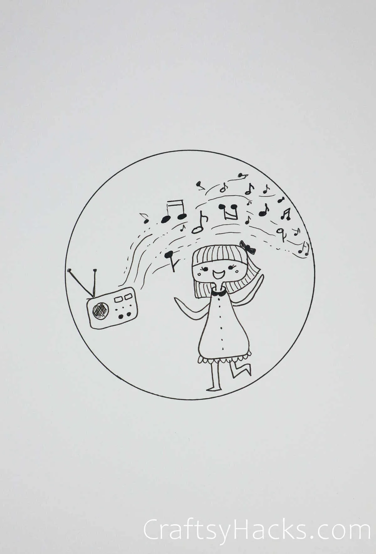 music drawing