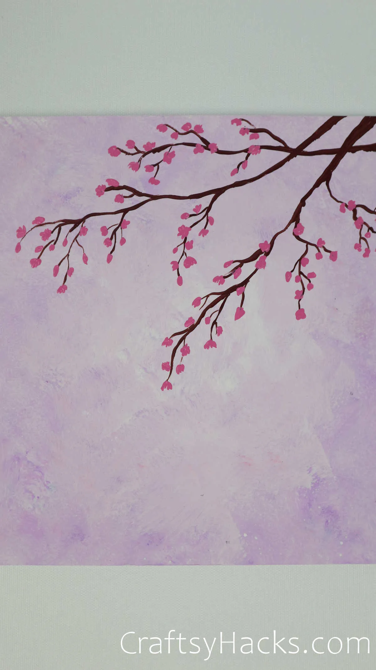 cherry blossom painting