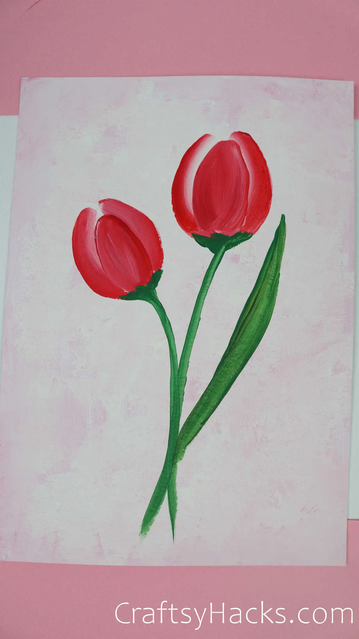 tulips painting