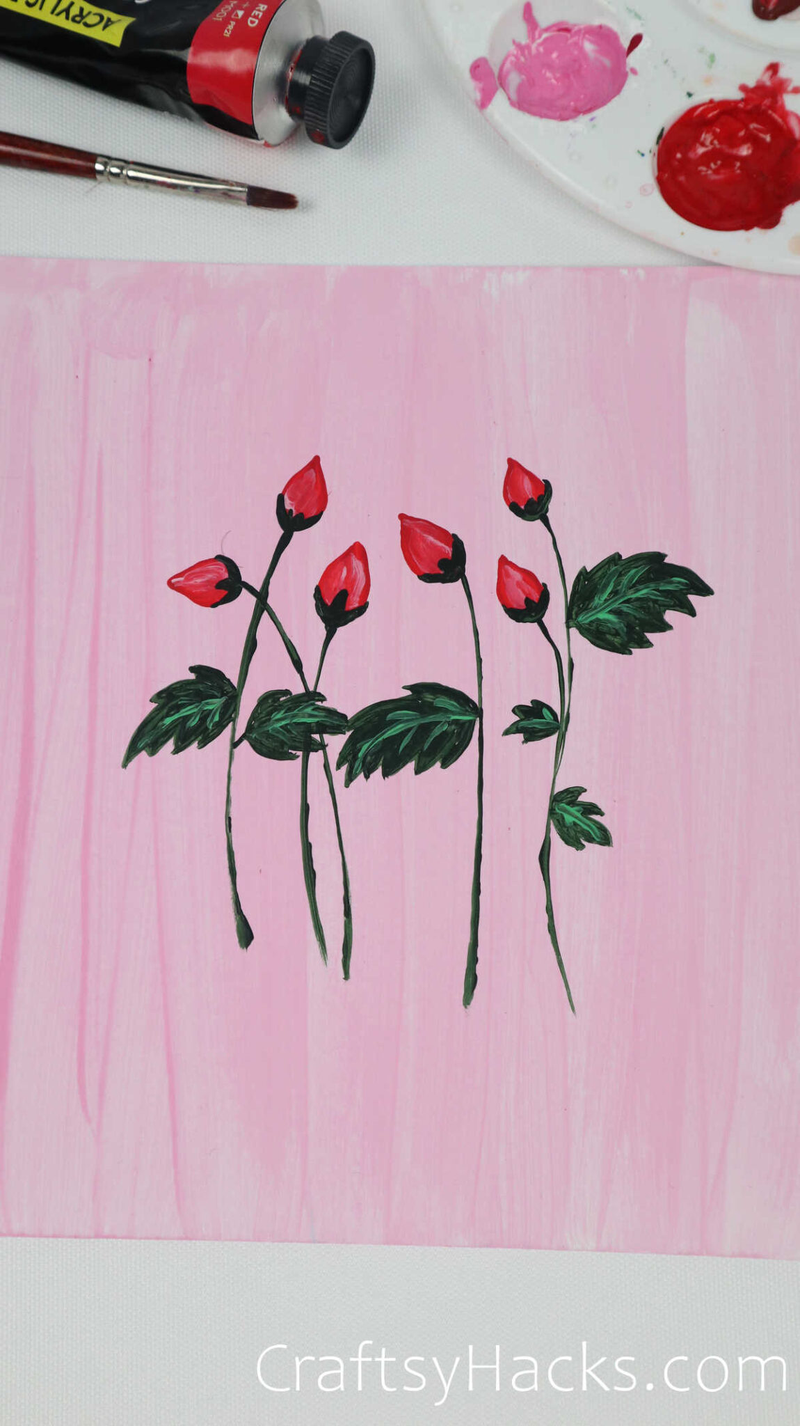 21 Easy Flower Painting Ideas - Craftsy Hacks