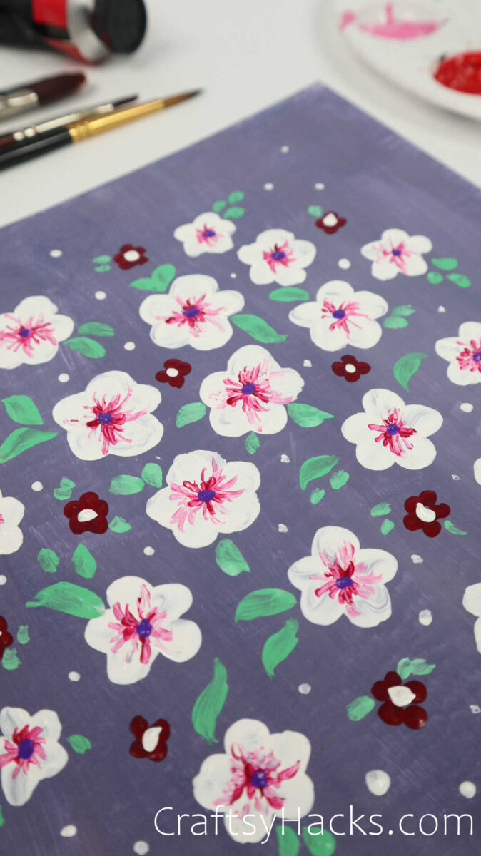 21 Easy Flower Painting Ideas - Craftsy Hacks