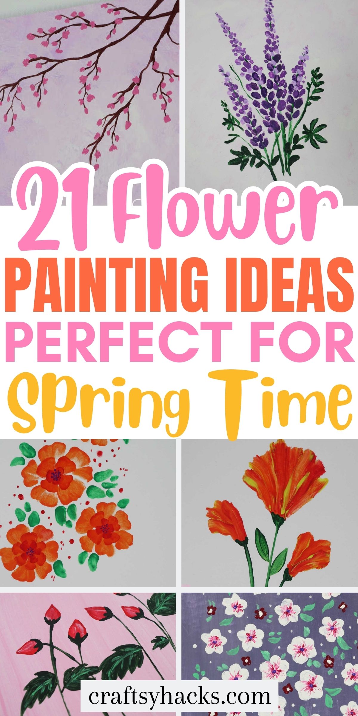 Flower Painting Ideas