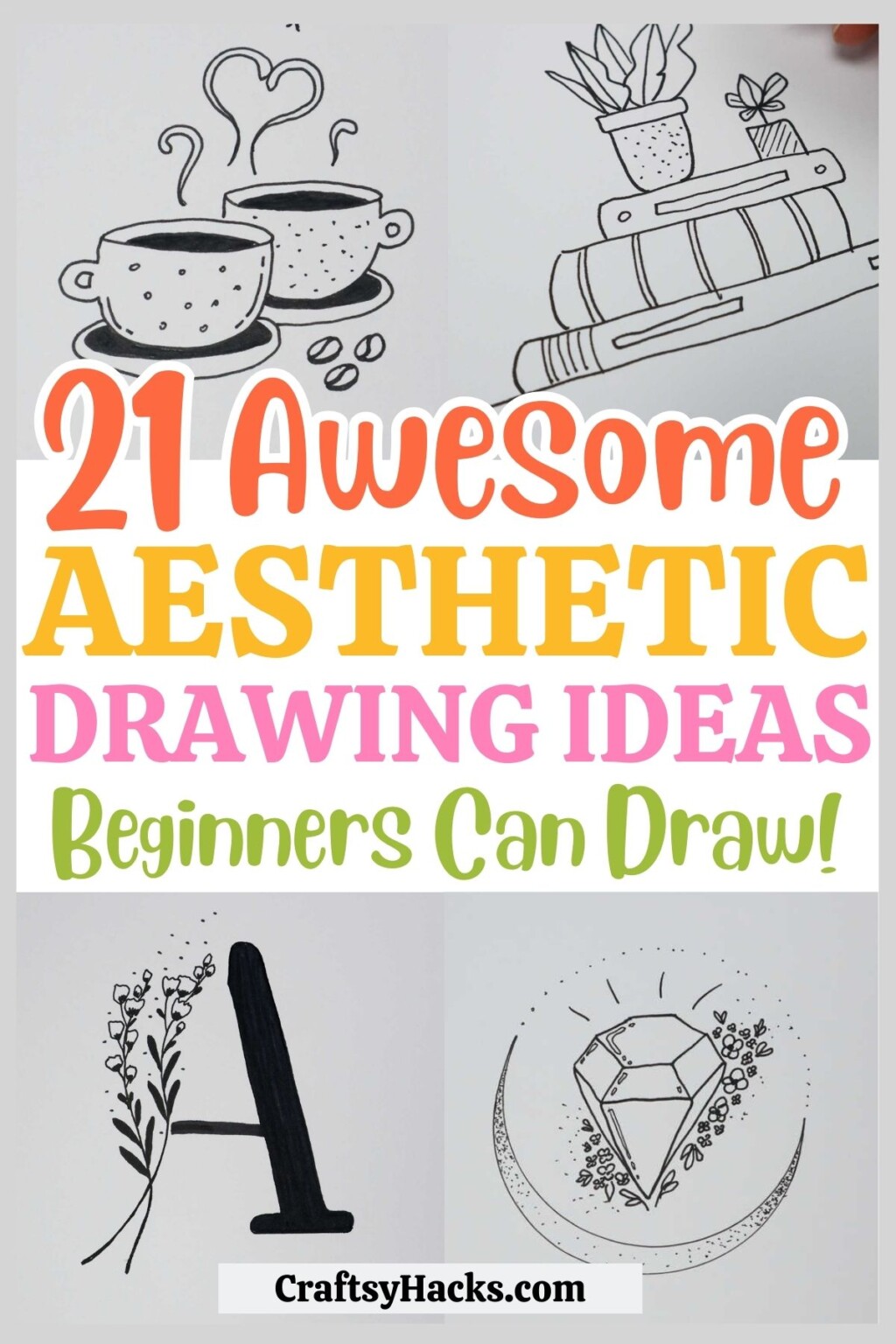 21 Cute Aesthetic Drawing Ideas Craftsy Hacks
