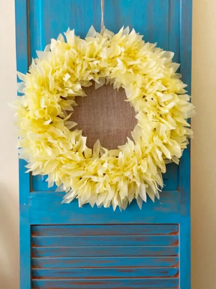 sunflower wreath