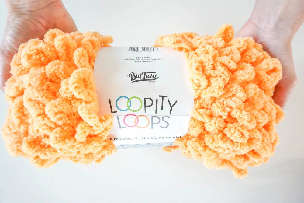 loopity loops pillow