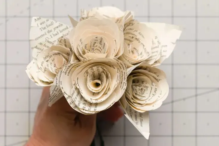 paper roses