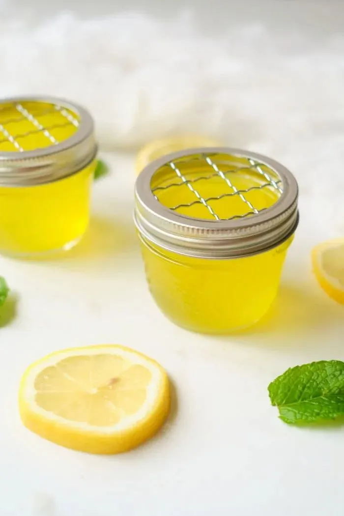 peppermint and lemon air freshner