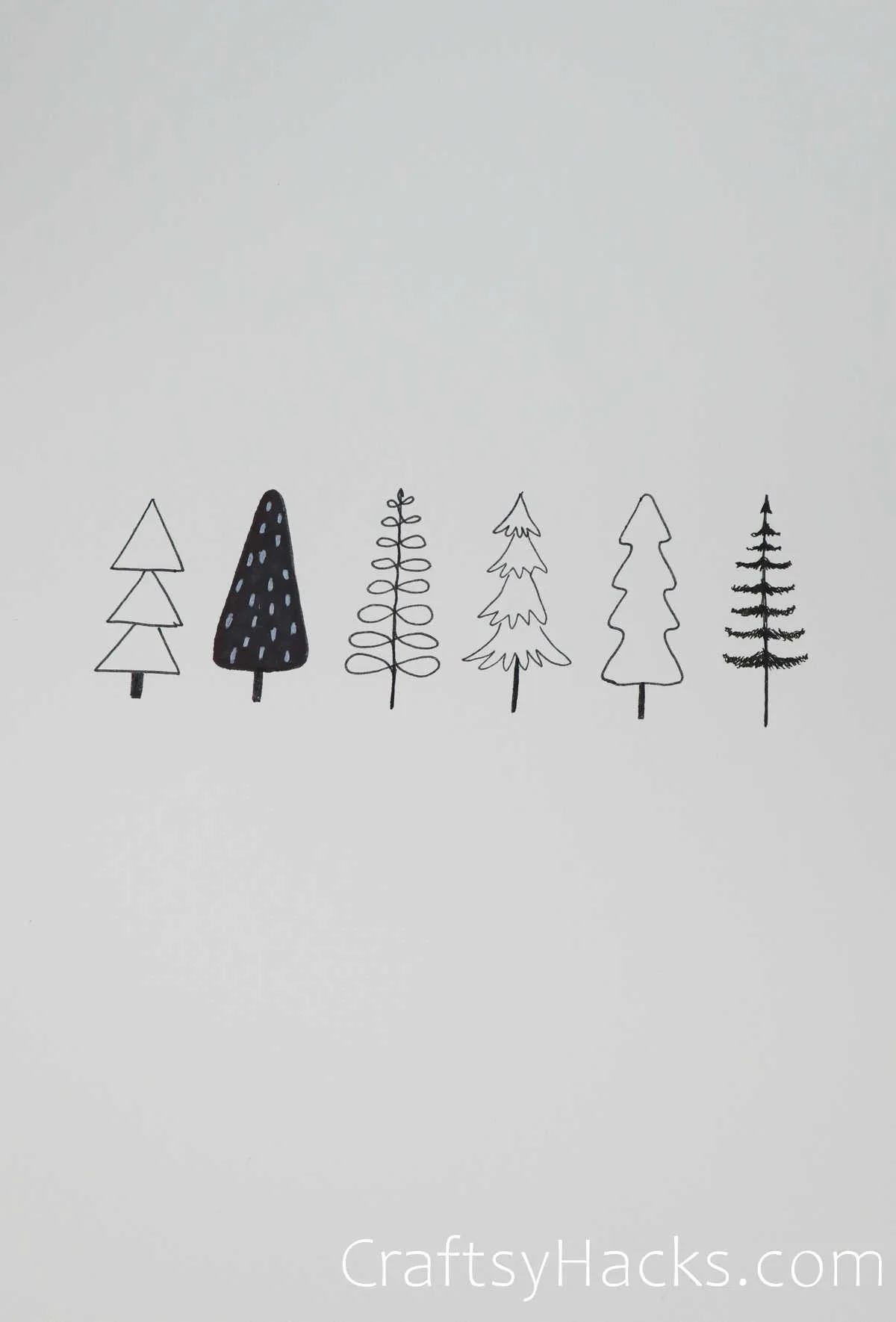 evergreen tree line