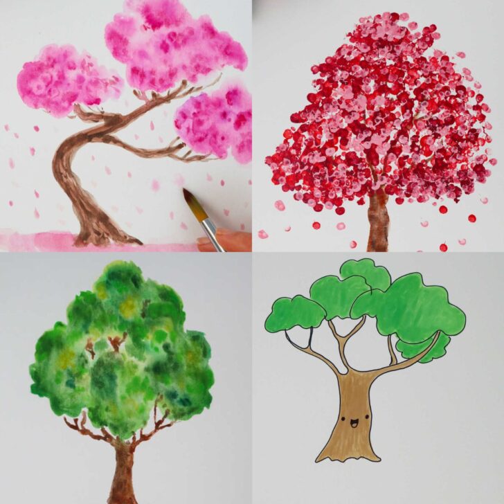 tree drawing ideas
