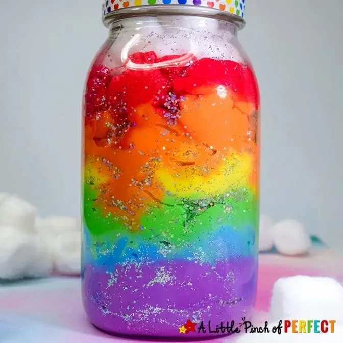 rainbow jar