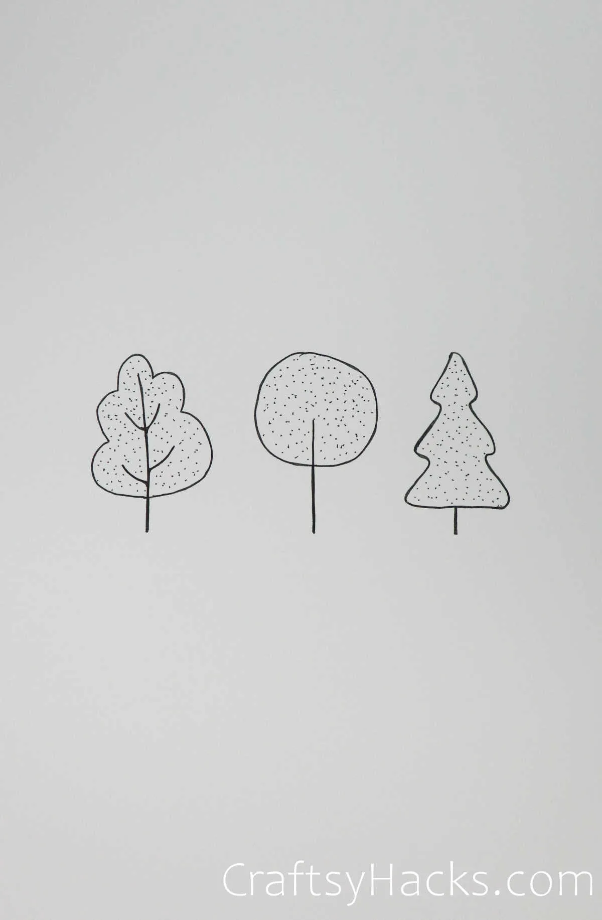 trio of trees