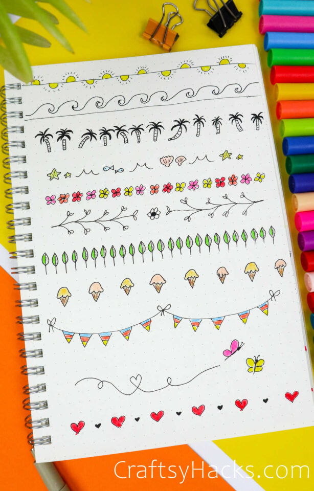 17 Bullet Journal Divider Ideas - Craftsy Hacks