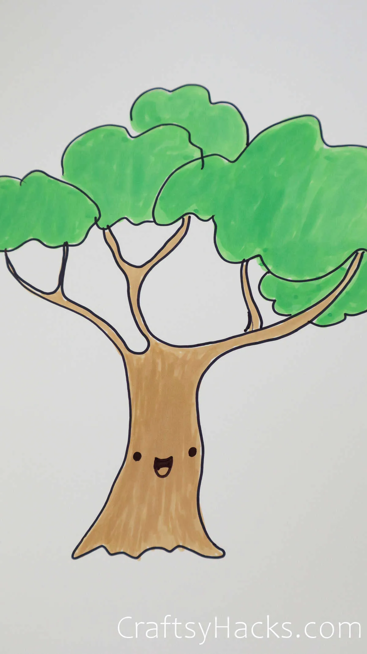 easy tree drawings