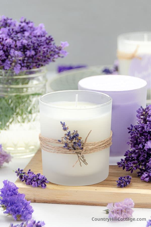 lavender candle