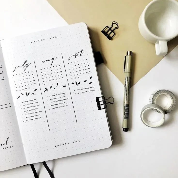 bullet journaling