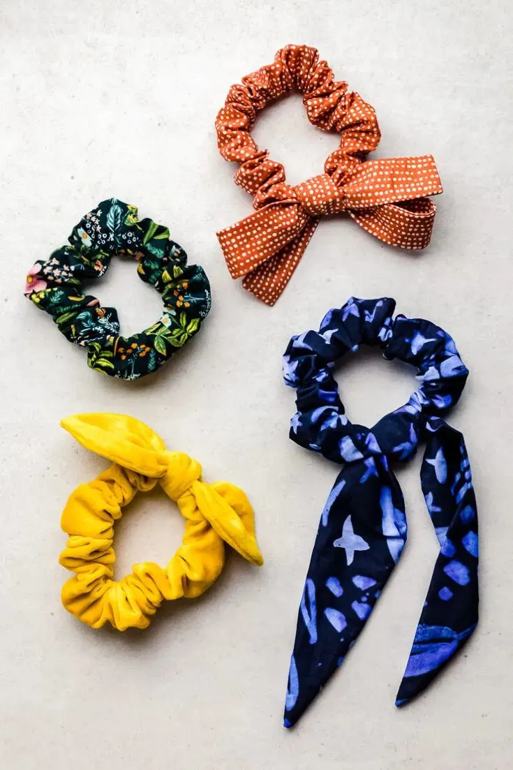 DIY scrunchies