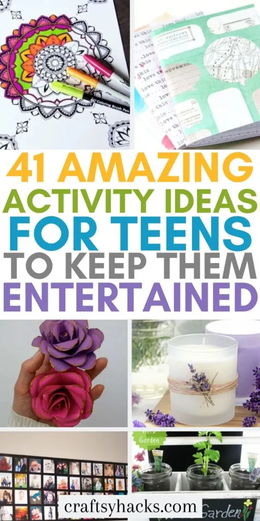 Activity Ideas for Teens