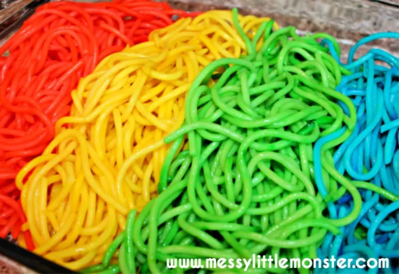 rainbow spaghetti