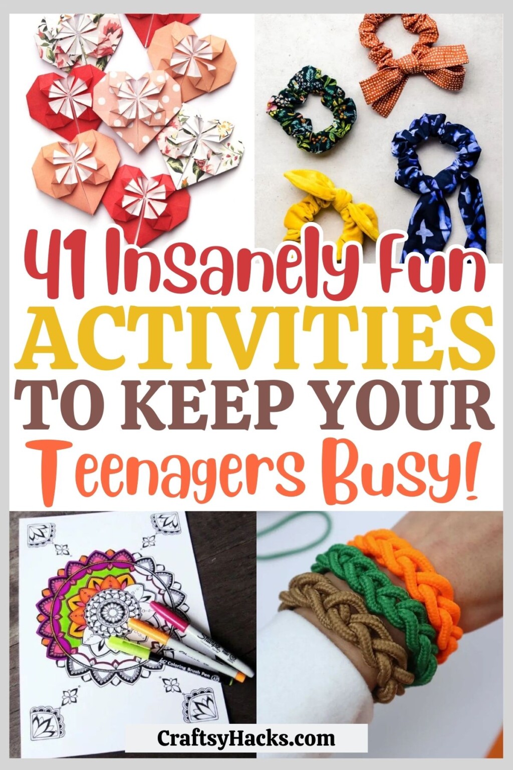 41 Fun Activities For Teens - Craftsy Hacks